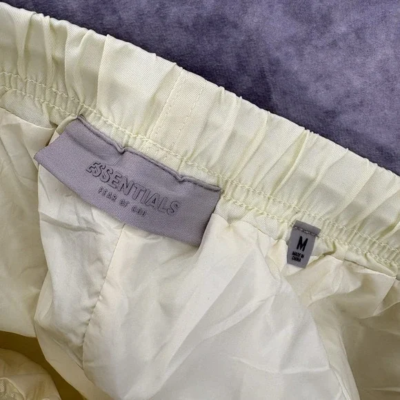 Essentials Fear Of God Lemonade Nylon Athletic Shorts - Picture 5 of 7